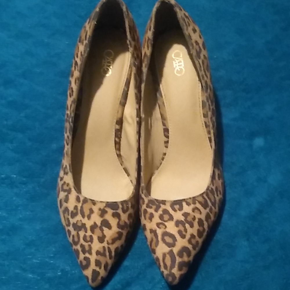 Leopard Heels